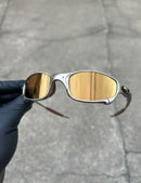 Óculos Juliet Plasma Gold Café / Kit Marrom