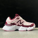 Tênis Joe Freshgoods x New Balance 9060 Women's Burgundy and Pink Sneakers